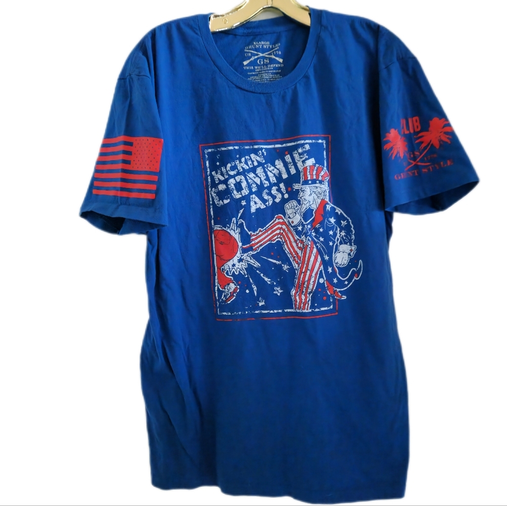 Grunt Style kickin commie ass tshirt